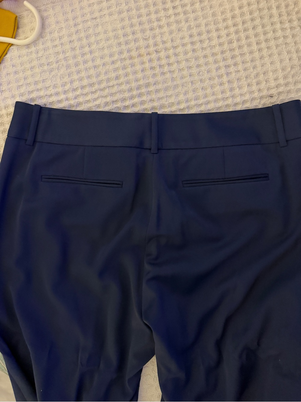 Alex Marie Navy Trousers with Belt Loops